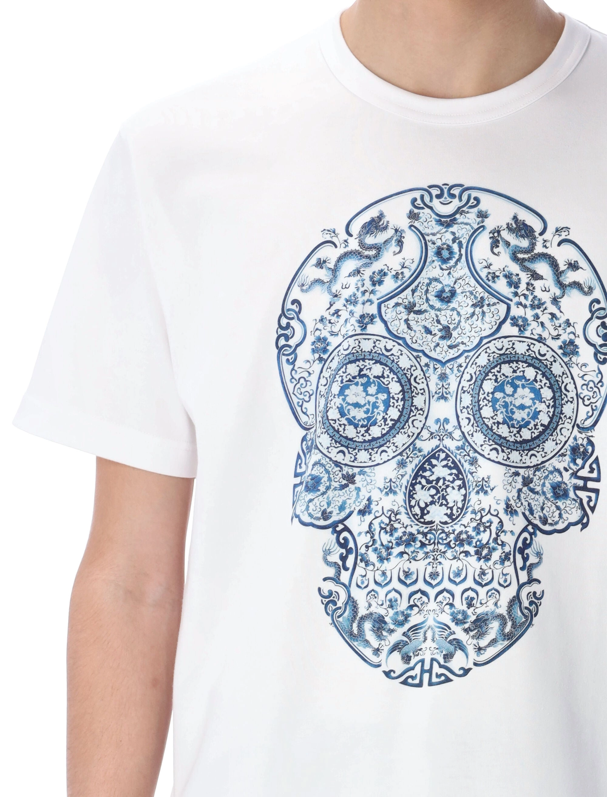 Junya Watanabe Skull Graphic Printed T-Shirt