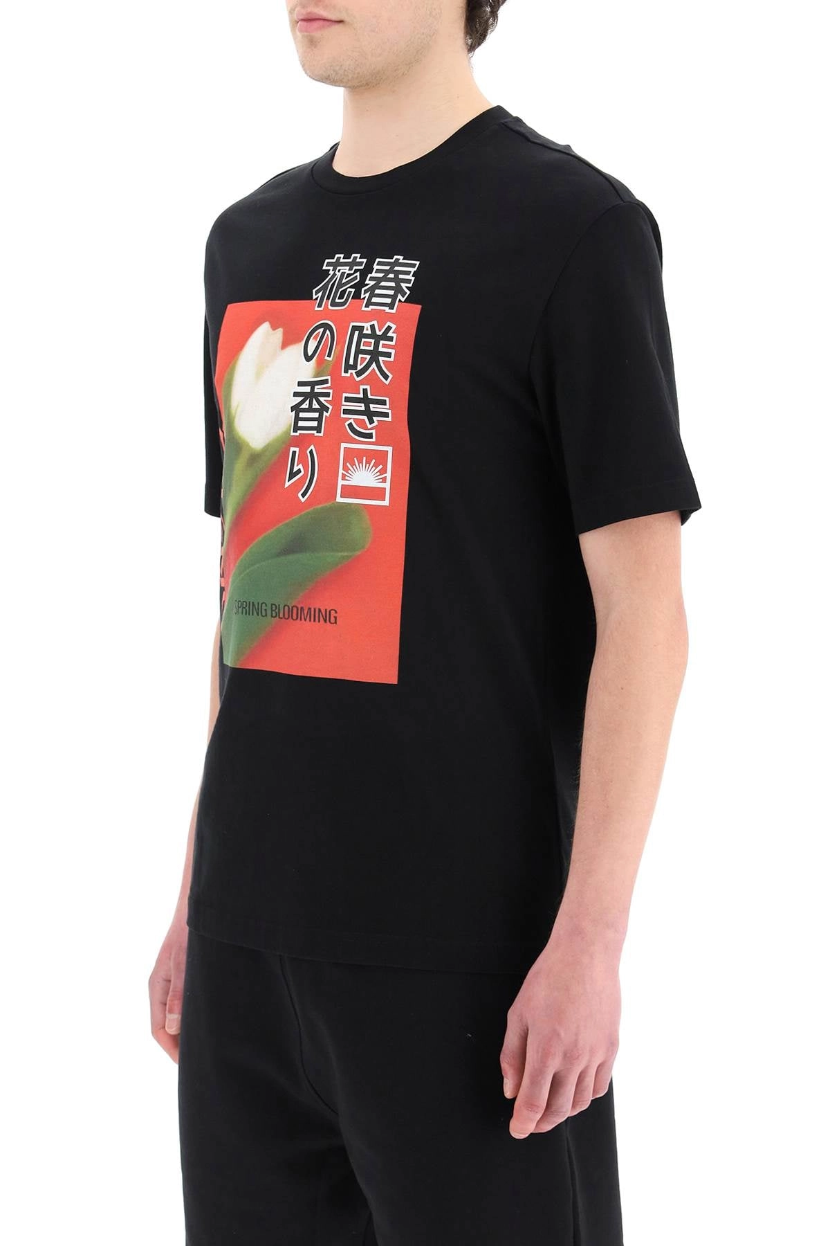Kenzo Graphic Printed Crewneck T-Shirt