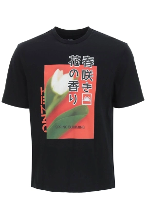 Kenzo Graphic Printed Crewneck T-Shirt