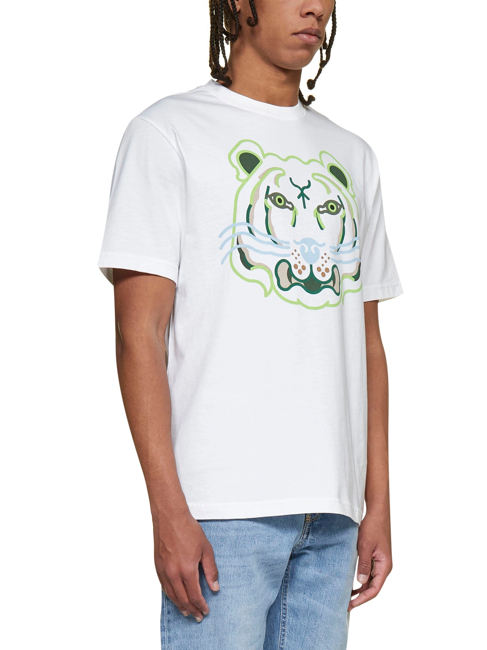 Kenzo K-Tiger Graphic Printed T-Shirt