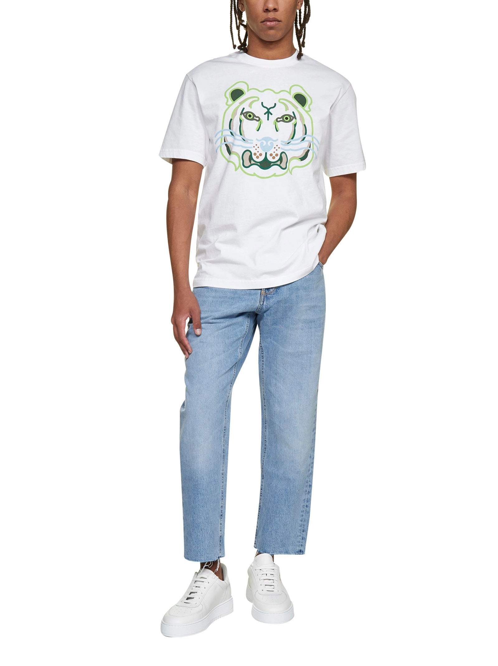 Kenzo K-Tiger Graphic Printed T-Shirt