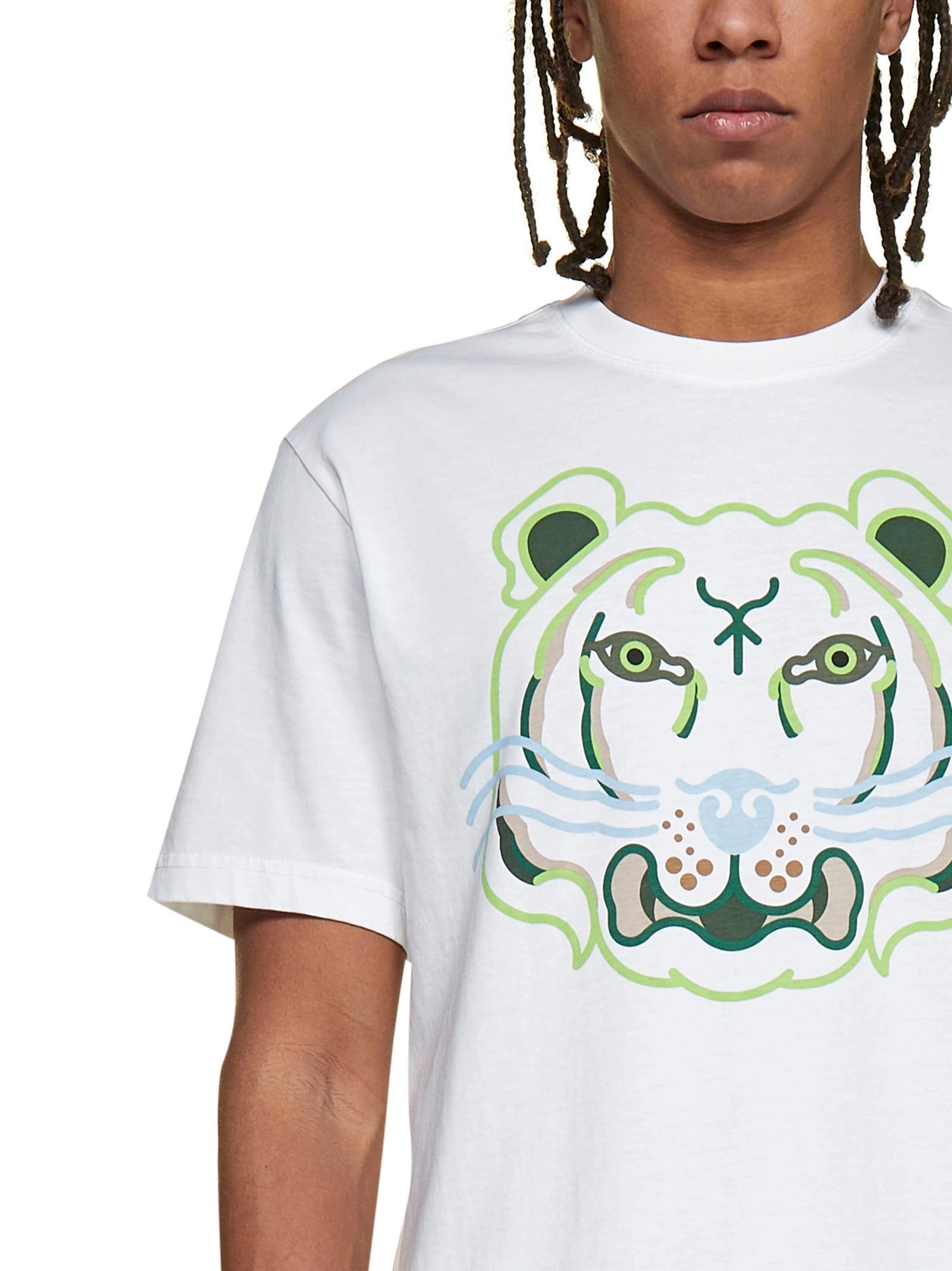 Kenzo K-Tiger Graphic Printed T-Shirt