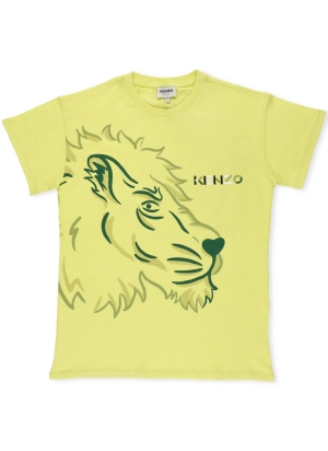 Kenzo Kids Graphic Printed Crewneck T-Shirt