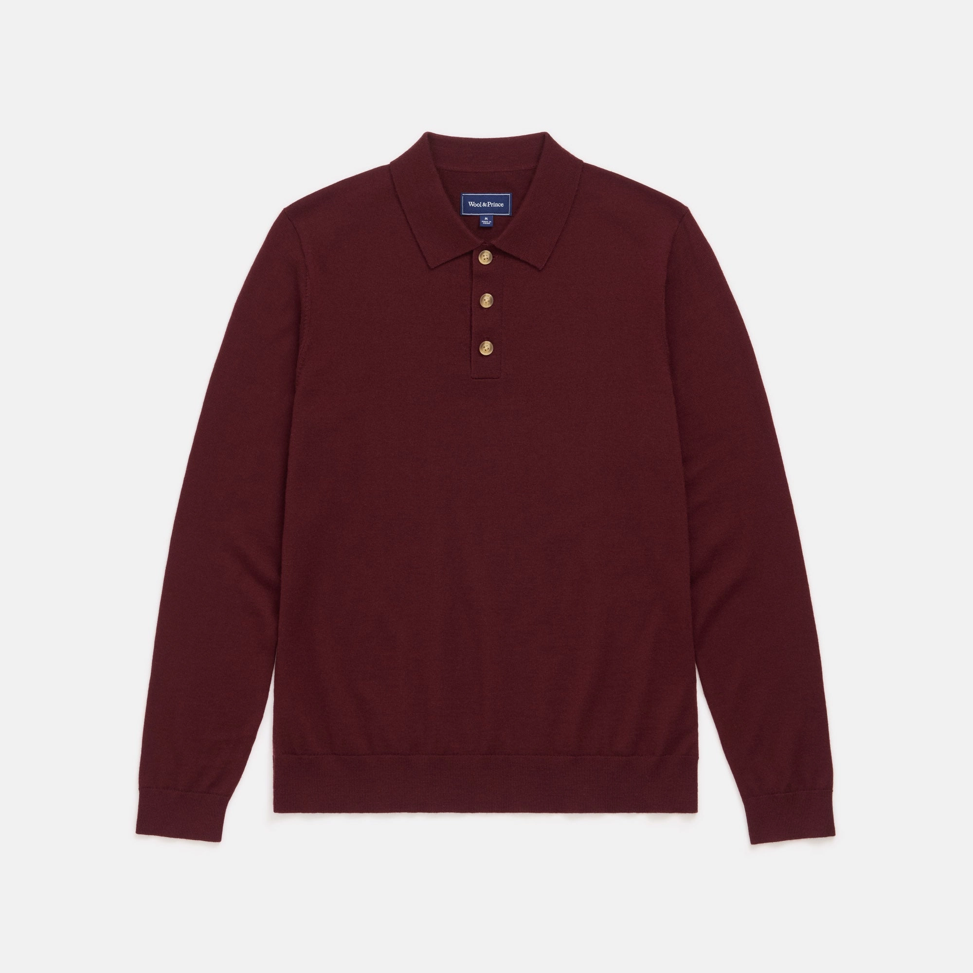 Long Sleeve Polo Sweater
