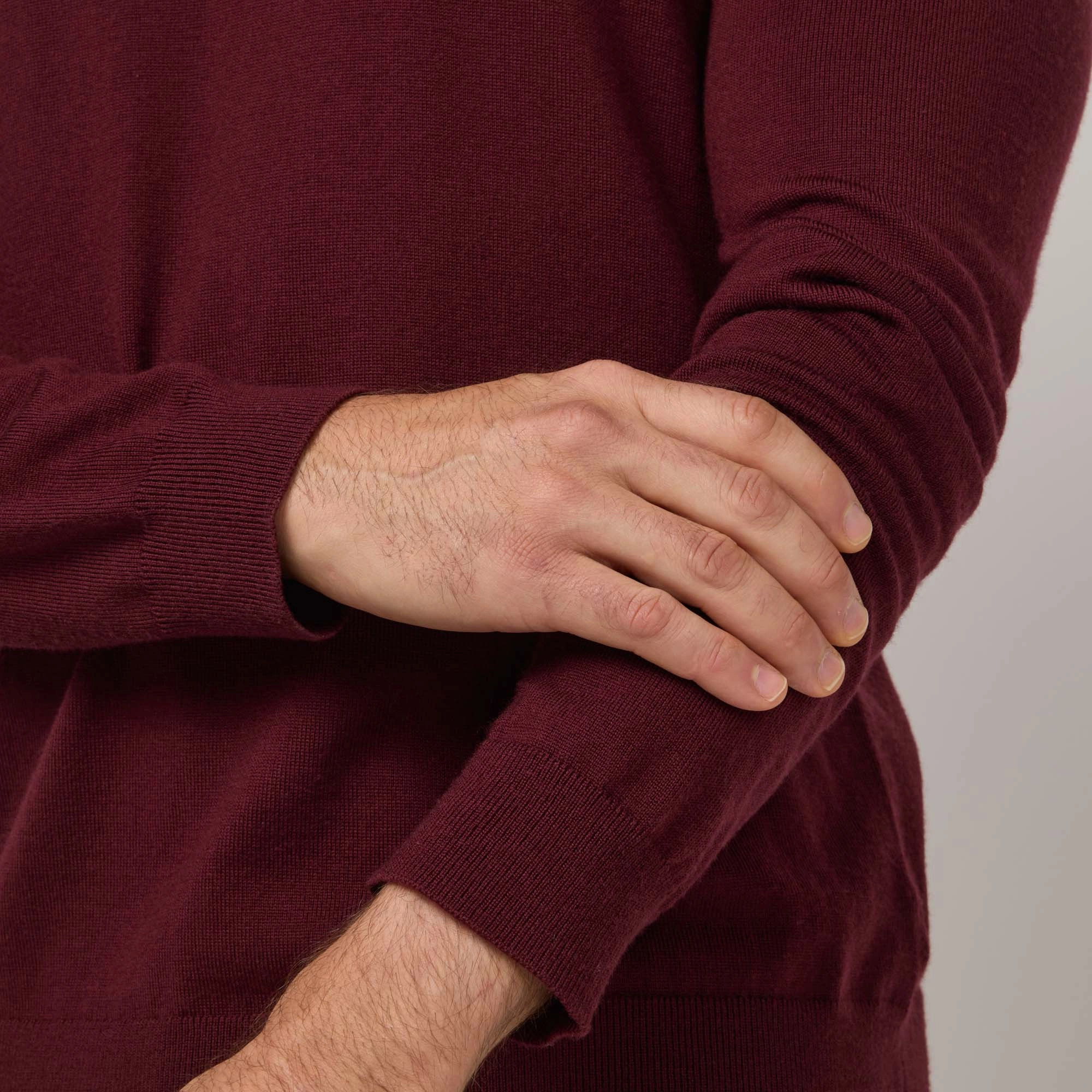 Long Sleeve Polo Sweater