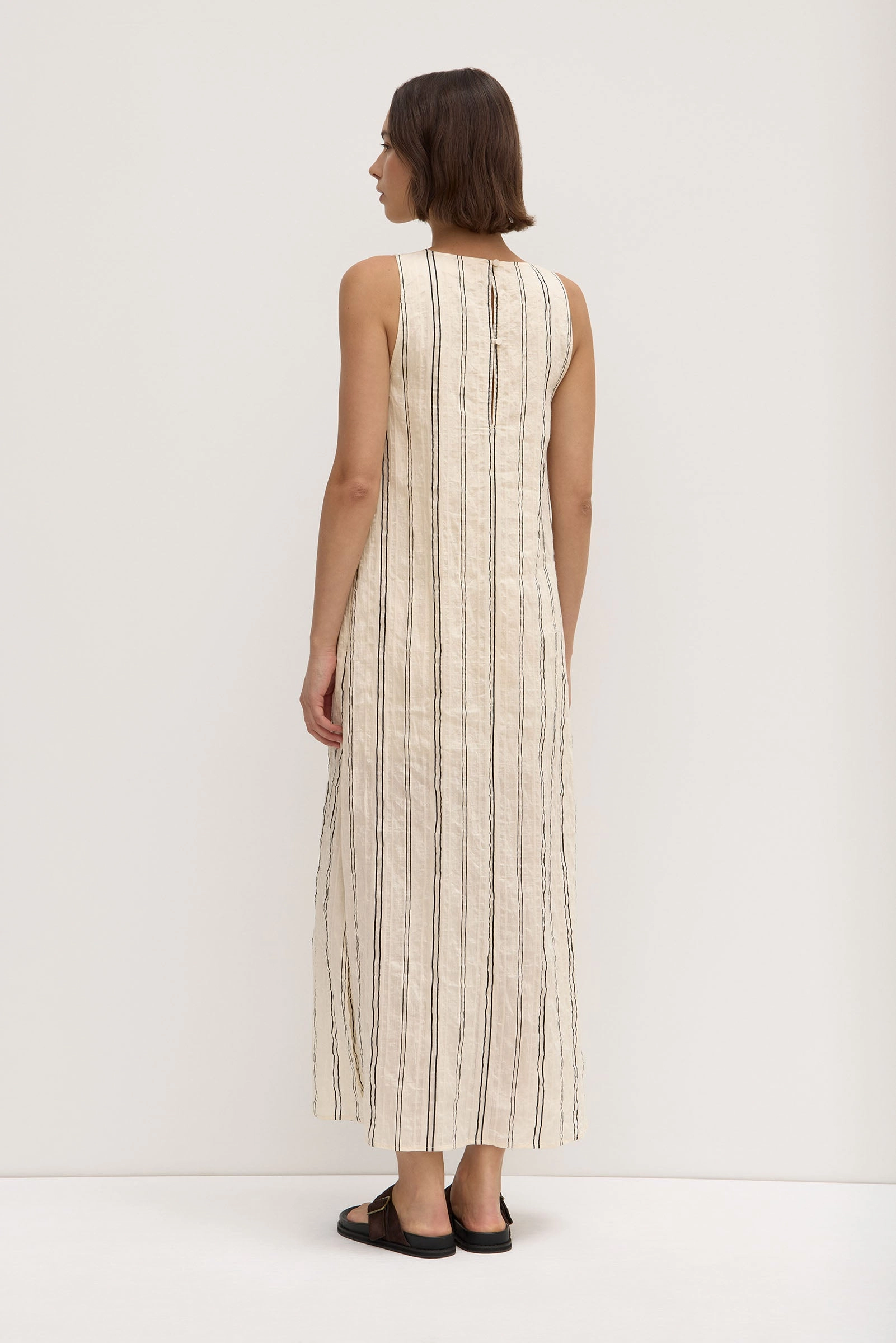Milos Stripe Maxi Dress