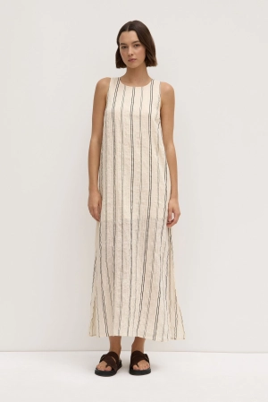 Milos Stripe Maxi Dress