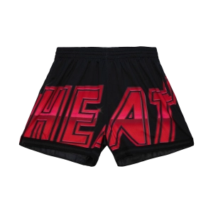Mitchell and Ness Miami HEAT Big Face Women's Shorts