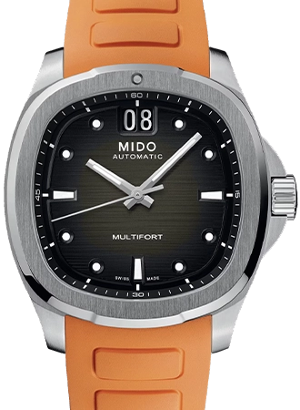 Multifort TV Big Date Grey - Rubber Ref. M049.526.17.081.00