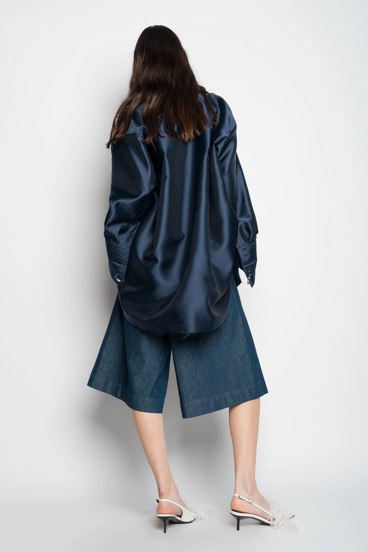 NAVY OVERSHIRT