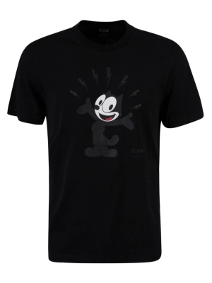 Neil Barrett x Felix the Cat Graphic Print Creneck T-Shirt