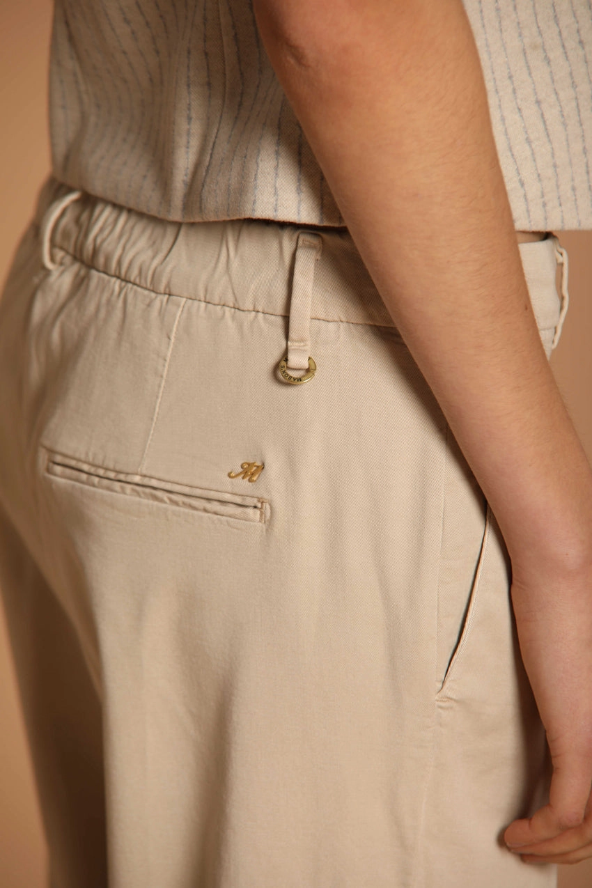 New York Cozy women's chino pants in gabardine relaxed fit