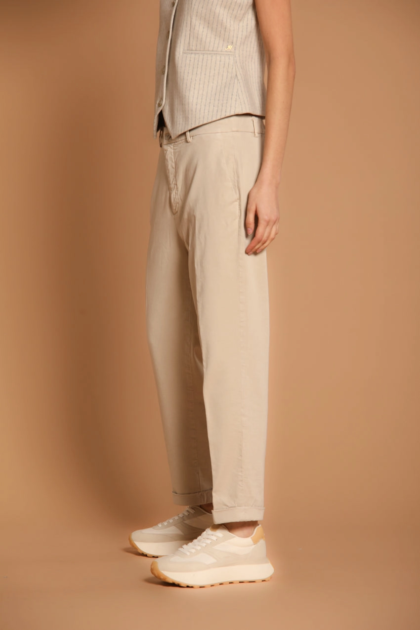 New York Cozy women's chino pants in gabardine relaxed fit