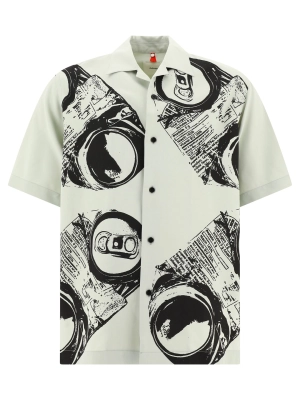 OAMC Graphic Printed Short Sleeved Shirt