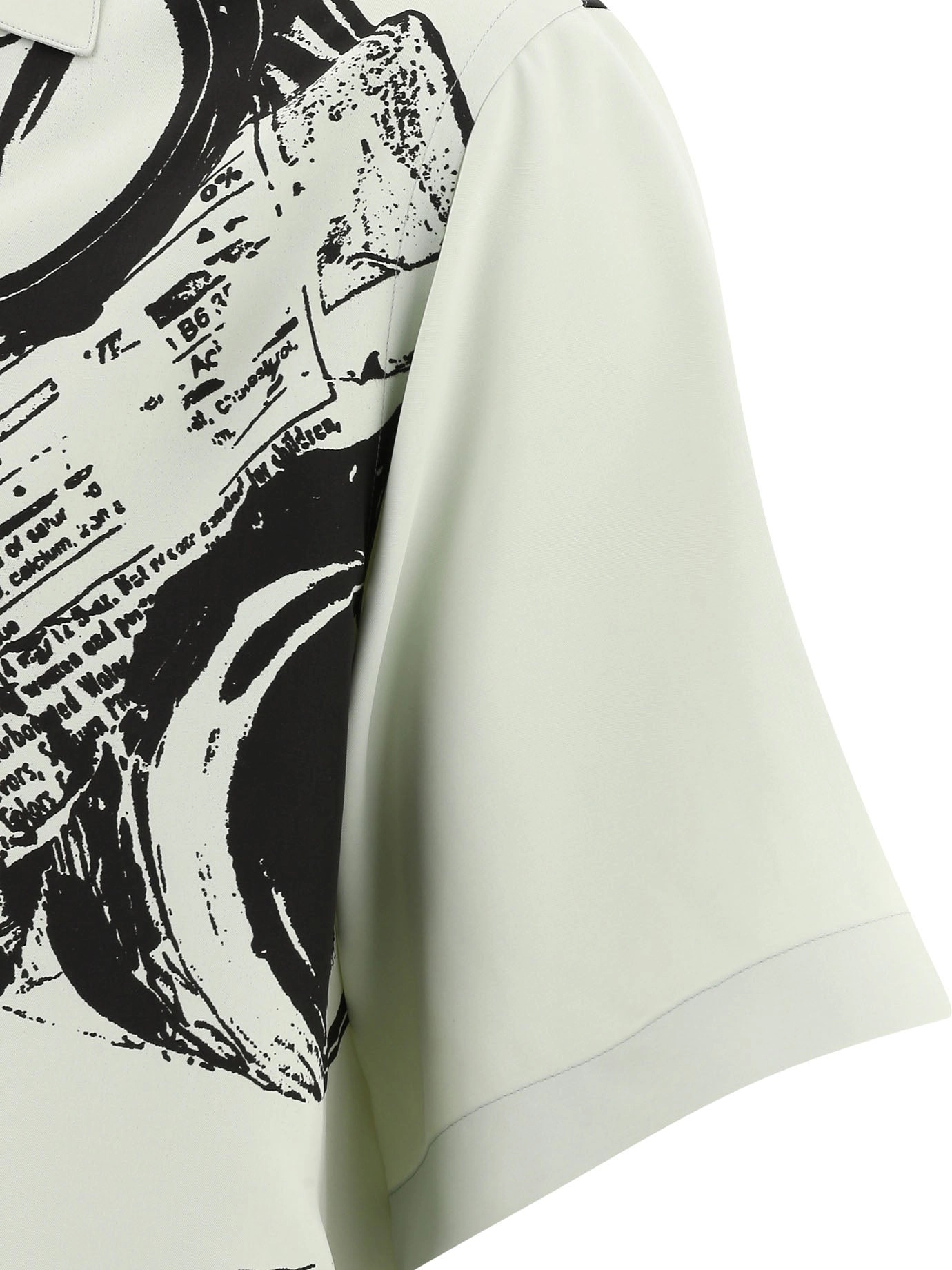 OAMC Graphic Printed Short Sleeved Shirt