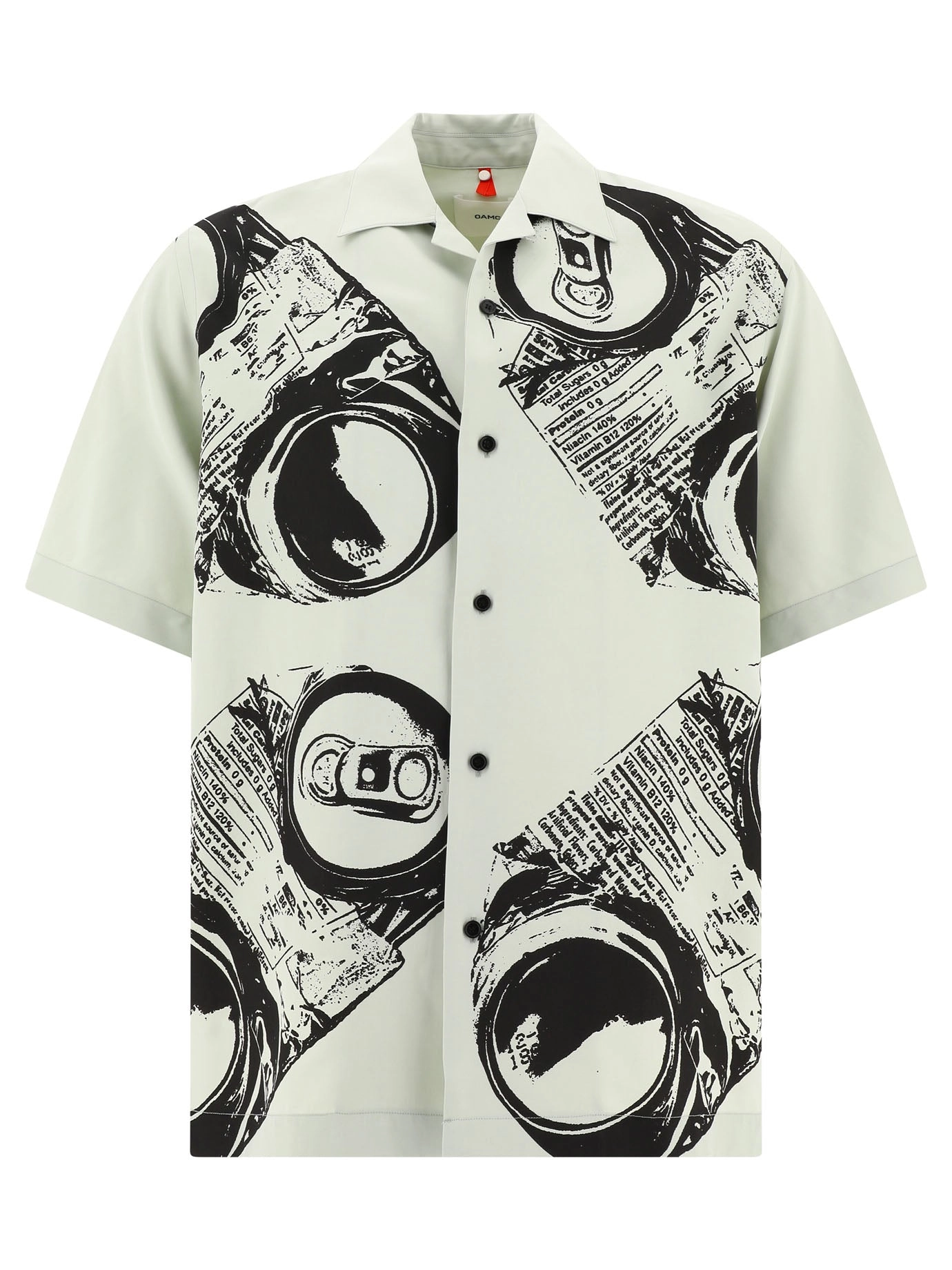 OAMC Graphic Printed Short Sleeved Shirt