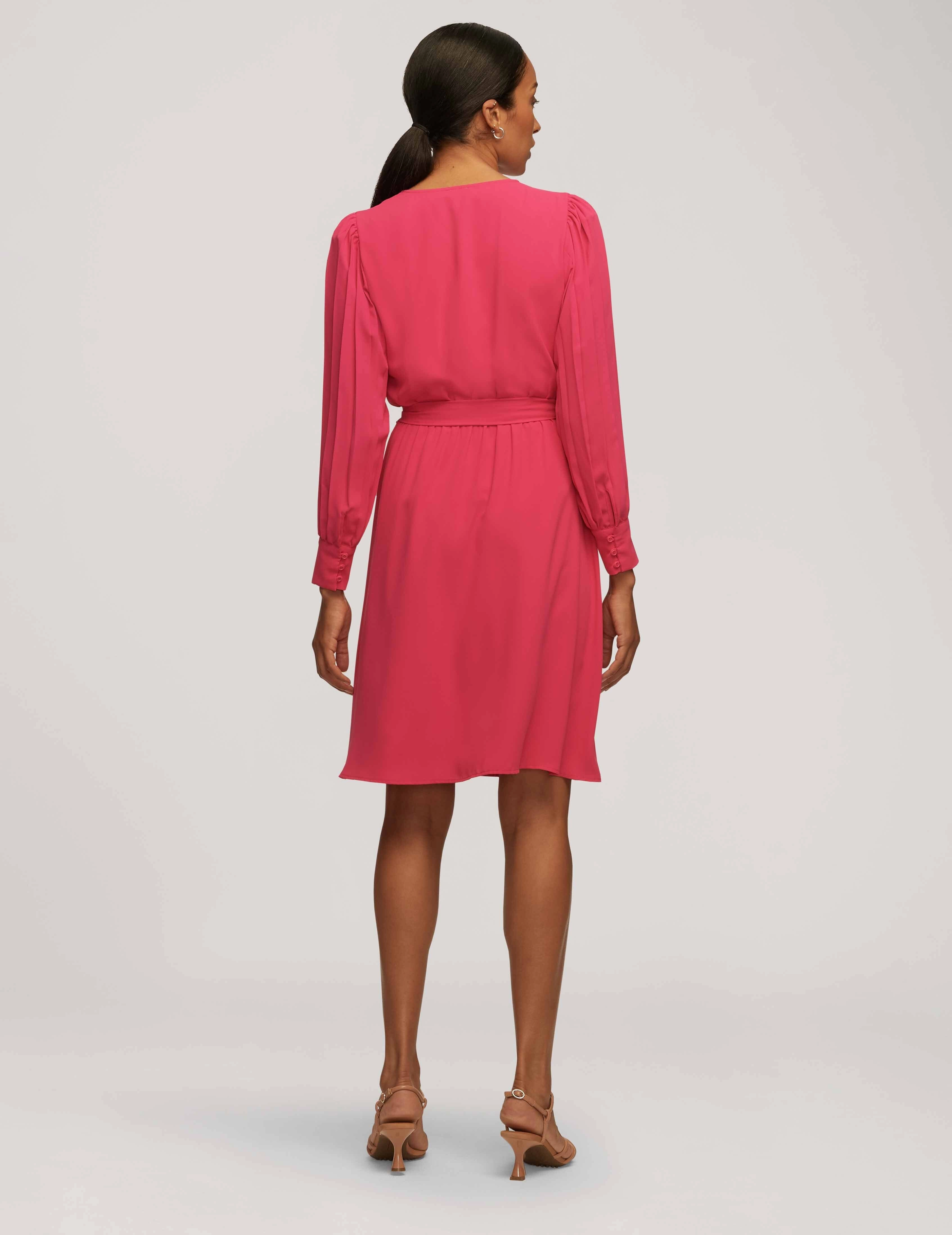Pleated Sleeve Dress- Sale