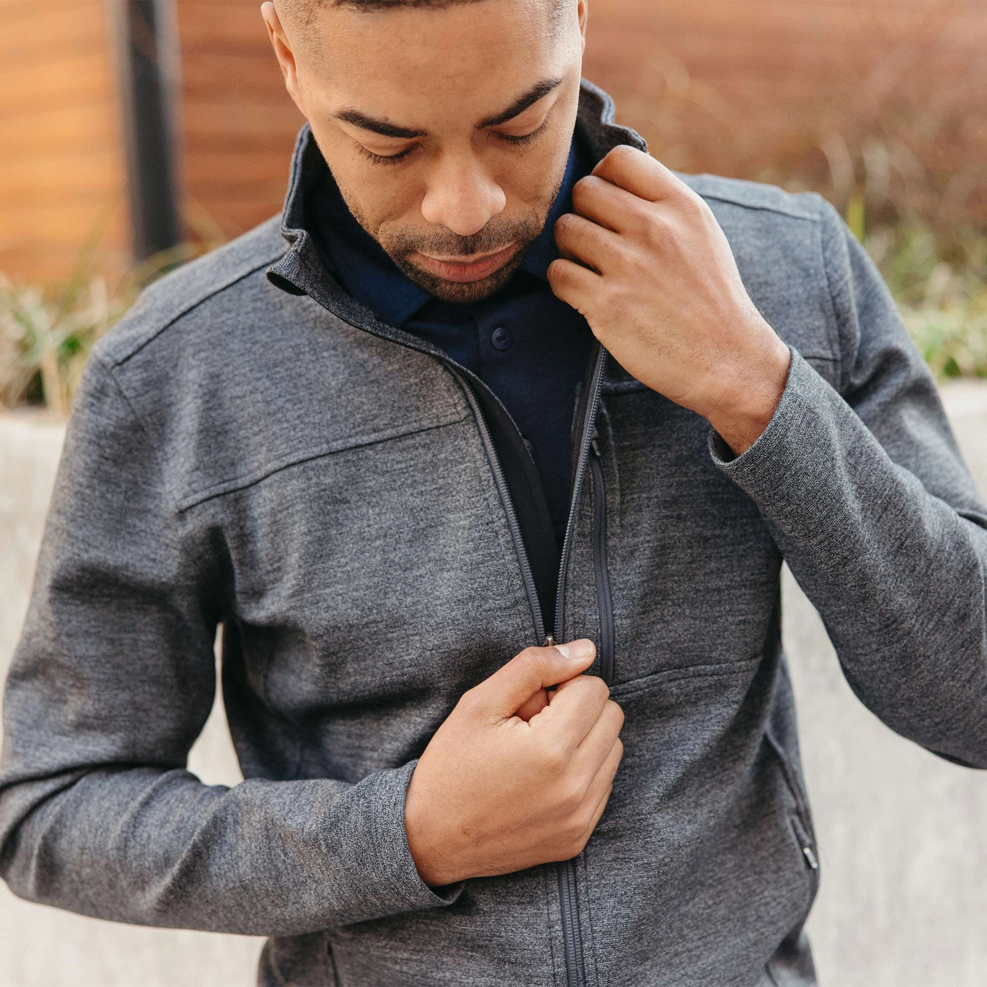 Ponte Full-Zip Jacket