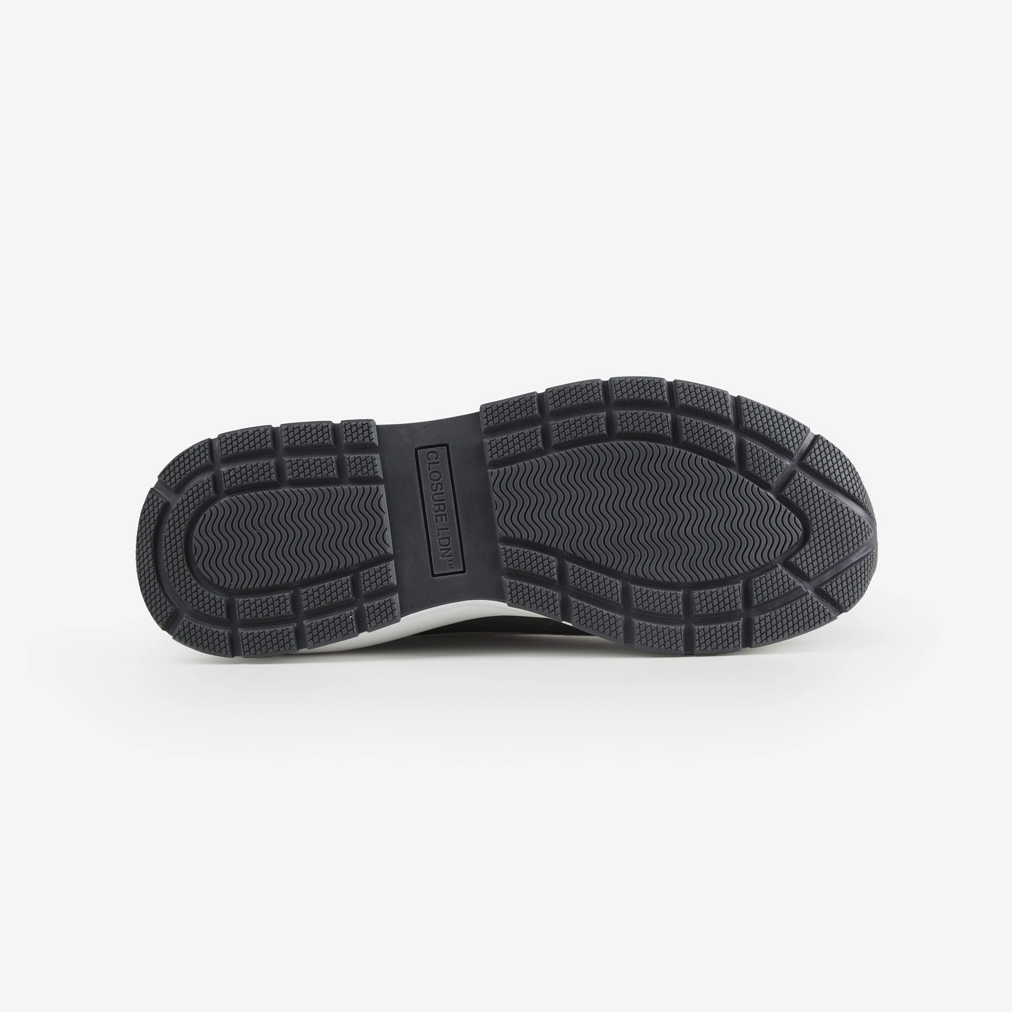 Premium Tech Runner | White Charcoal