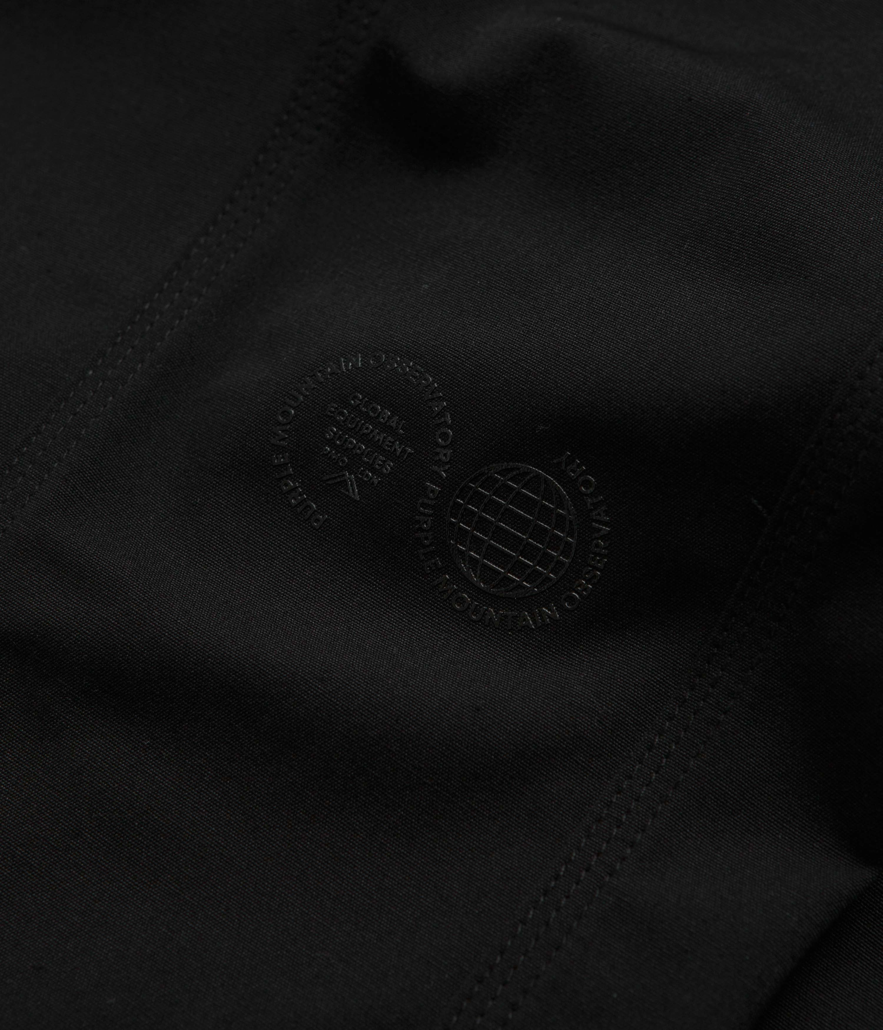 Purple Mountain Observatory Cotton Alpine Pants - Black