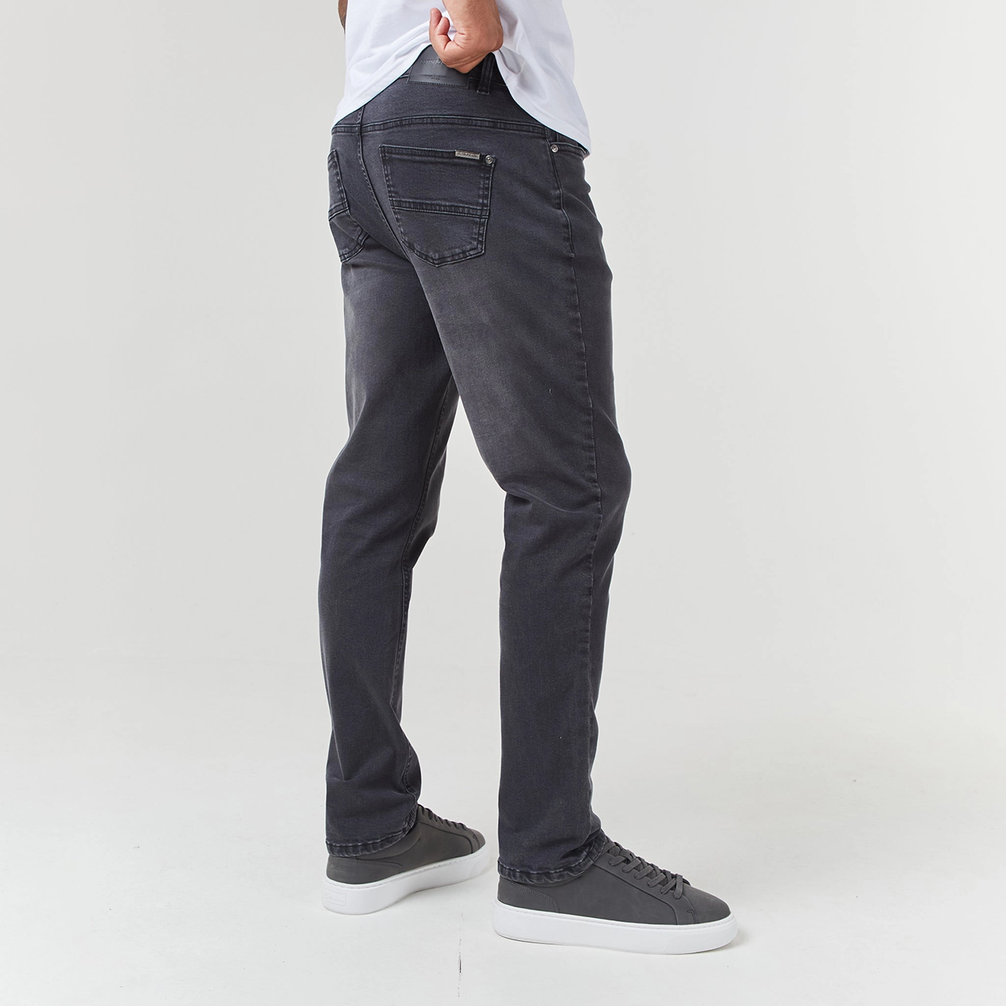 Regular Fit Denim Jean | Grey Wash