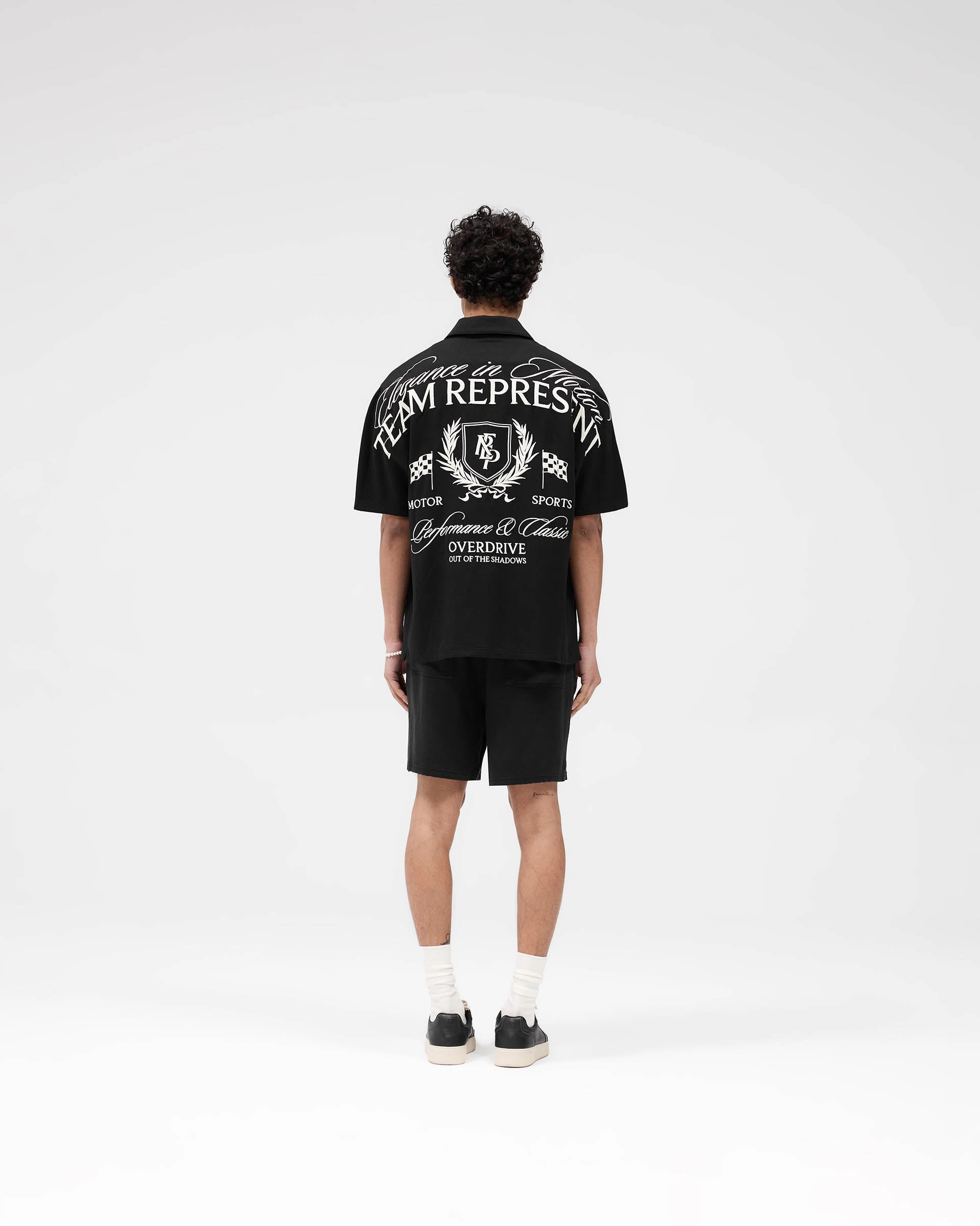 Represent Crest Shirt - Jet Black