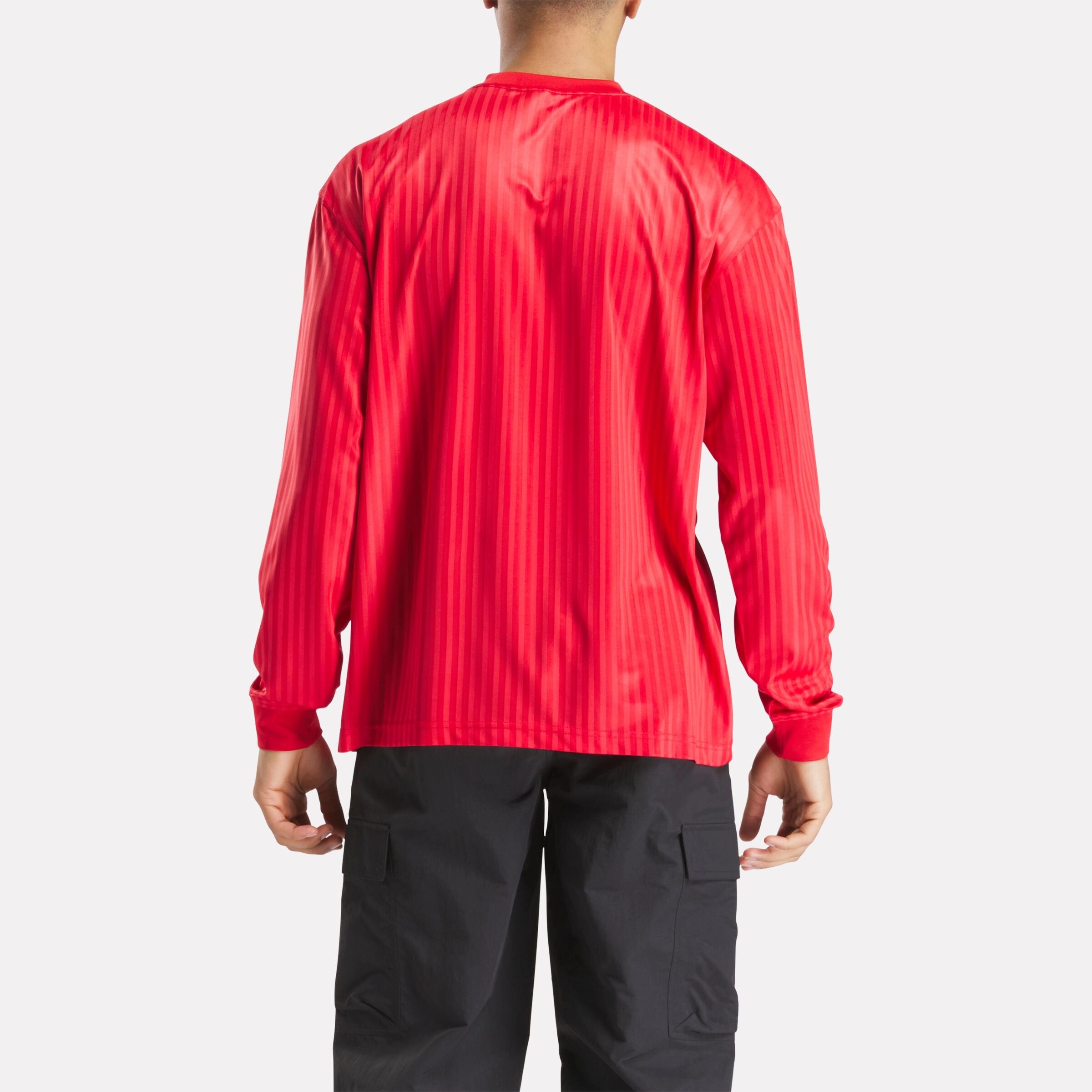 Ri Cross Check Ls Jersey Vector Red