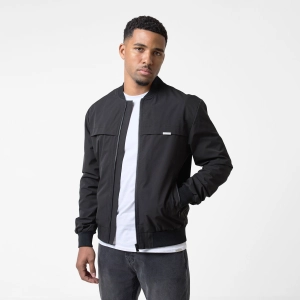 Ripstop Bomber Jacket | Black