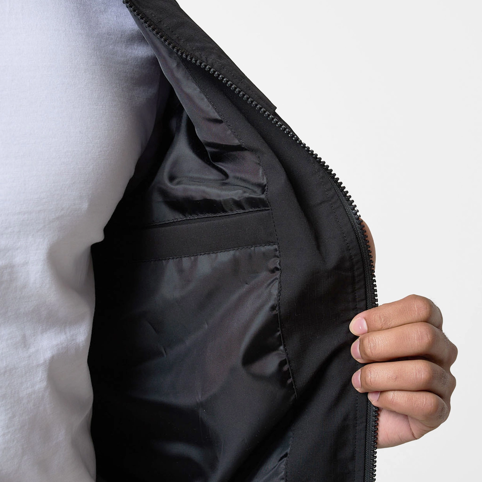 Ripstop Bomber Jacket | Black