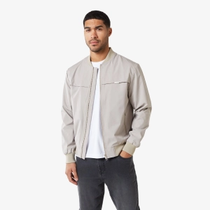 Ripstop Bomber Jacket | Stone