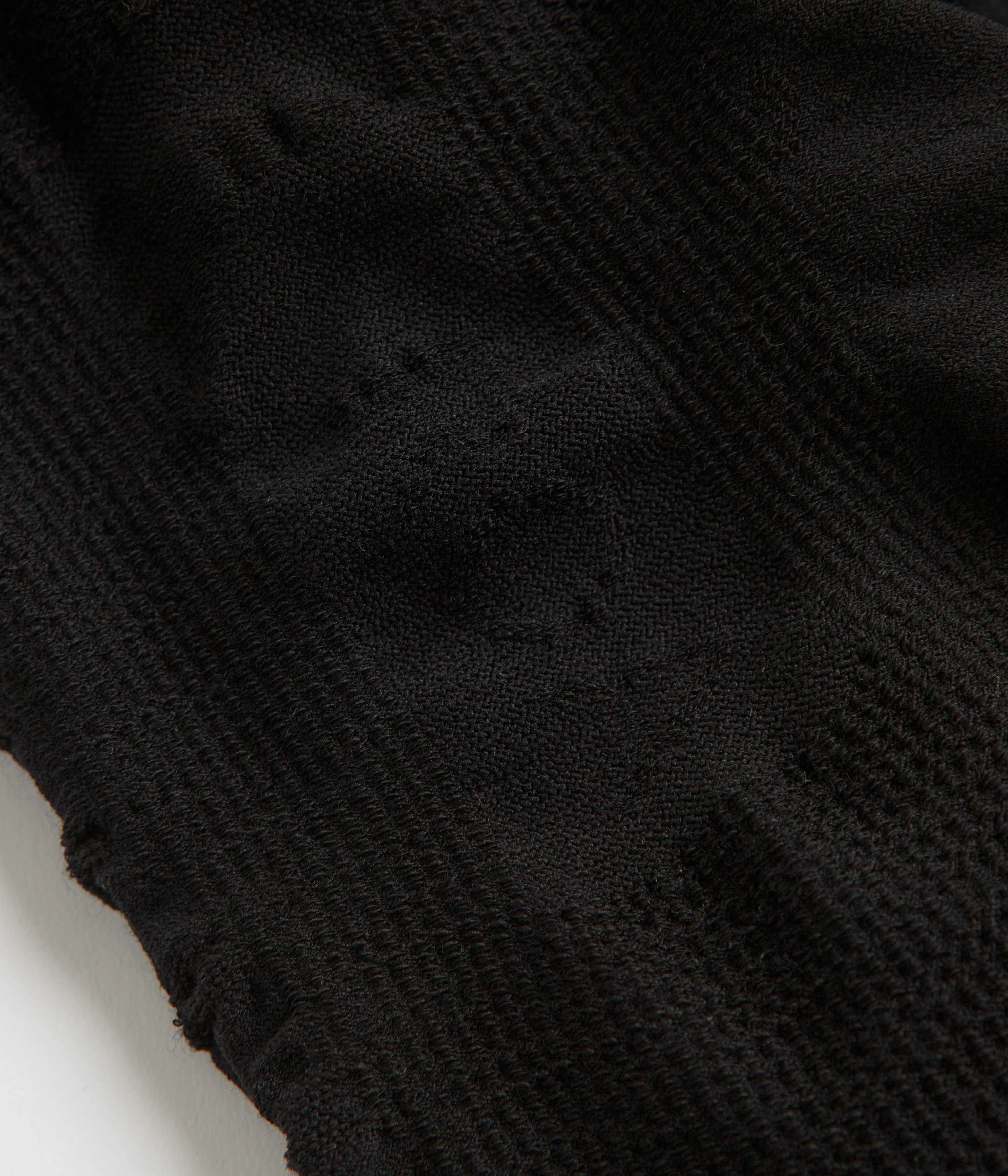 ROA Round Neck 2.0 3D Seamless Sweatshirt - Black