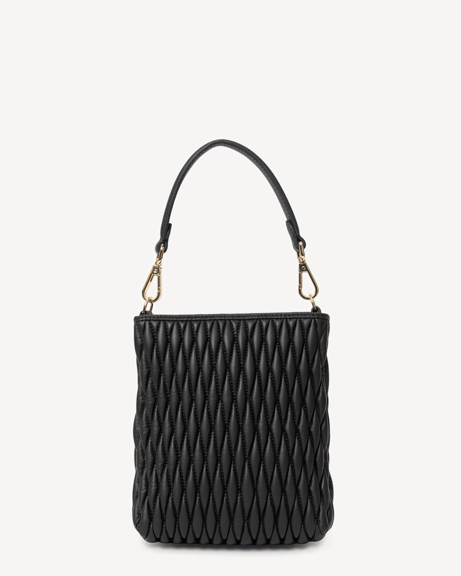 Saben Coco Mini Bag Black Diamond Quilt