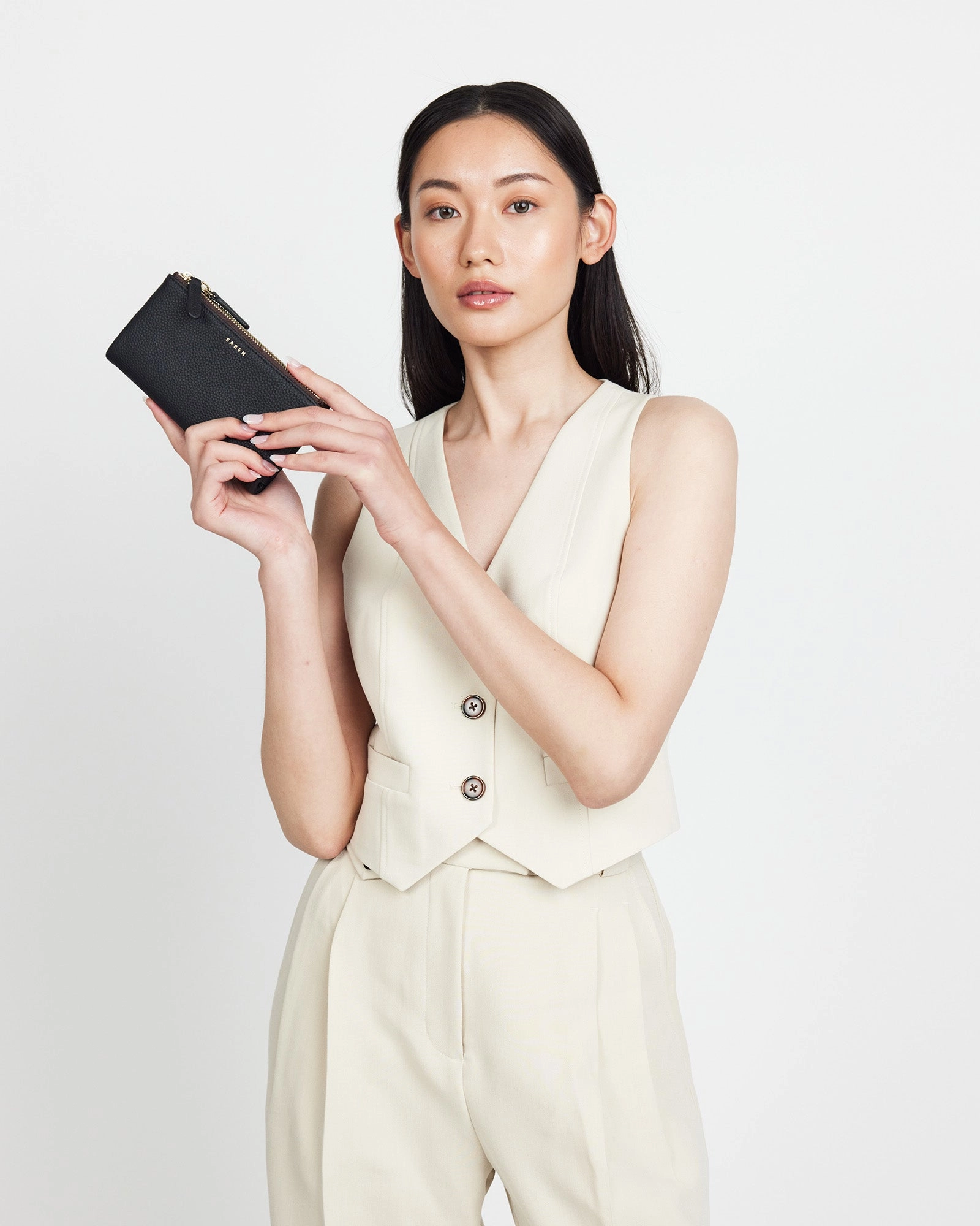 Saben Sam Wallet Black