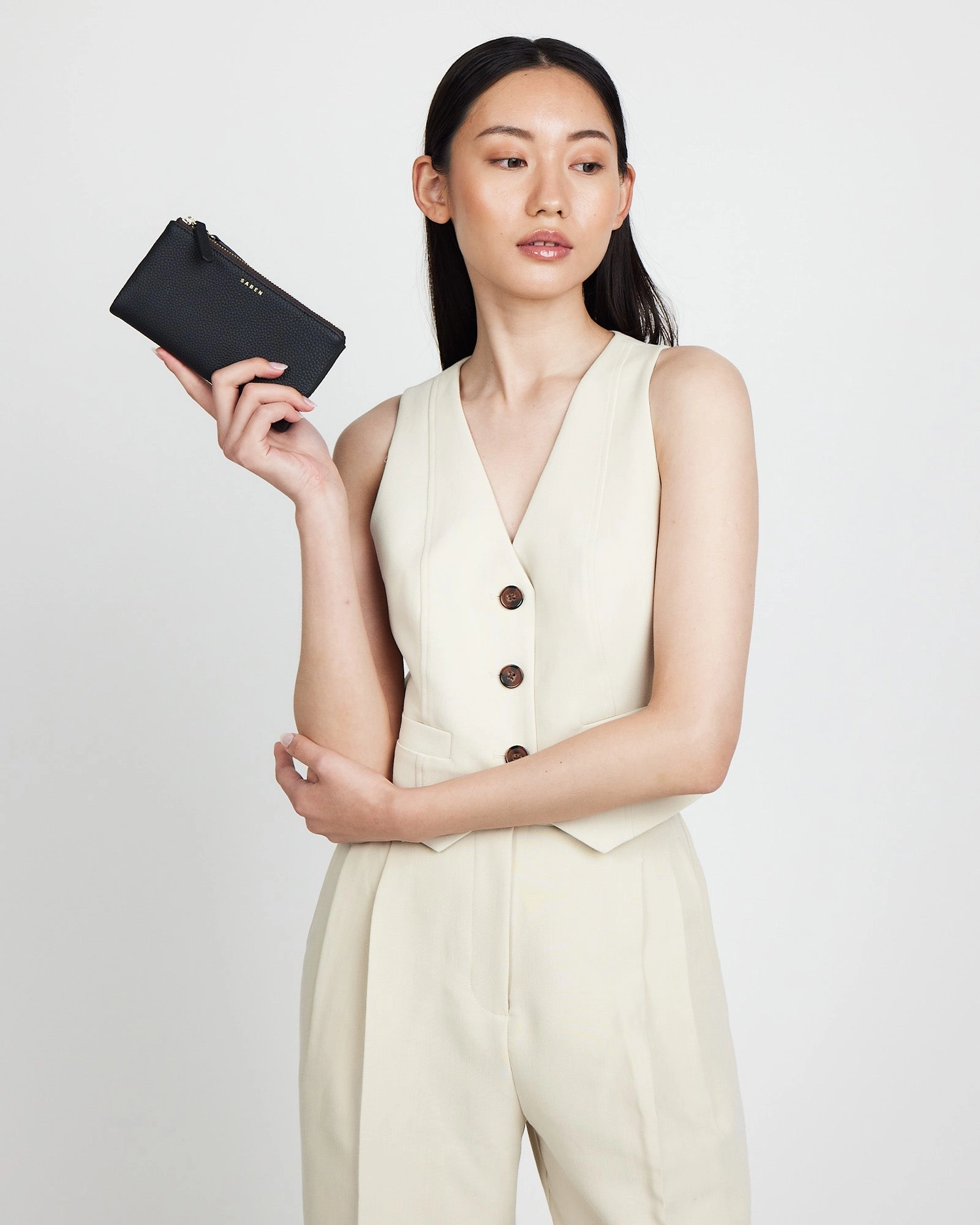 Saben Sam Wallet Black