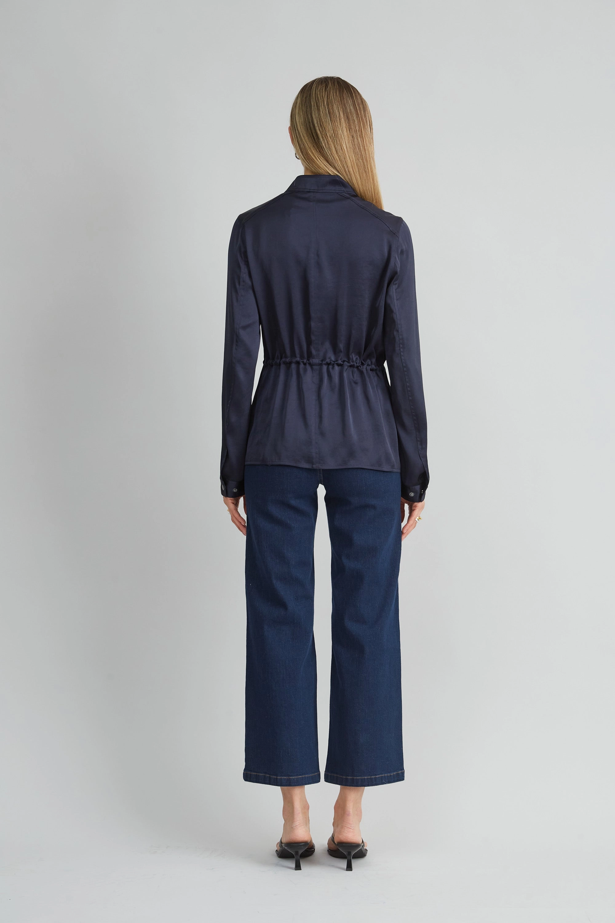 Satin Utility Jacket