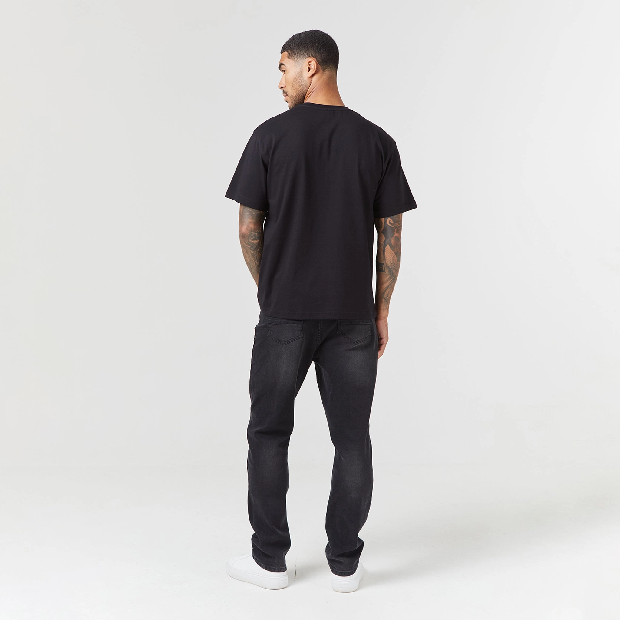 Script Logo Pocket T-Shirt | Black