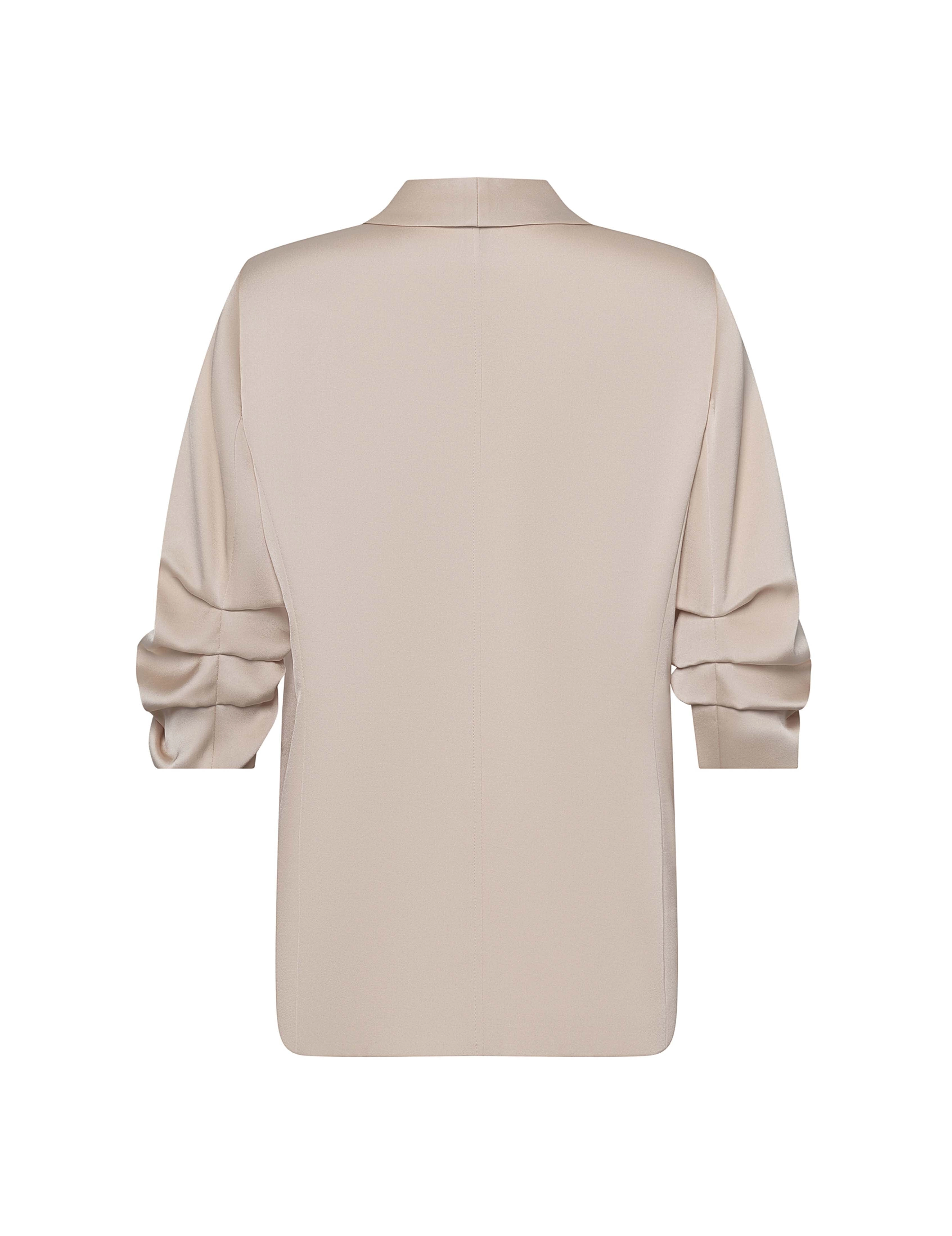 Scrunch Sleeve Blazer