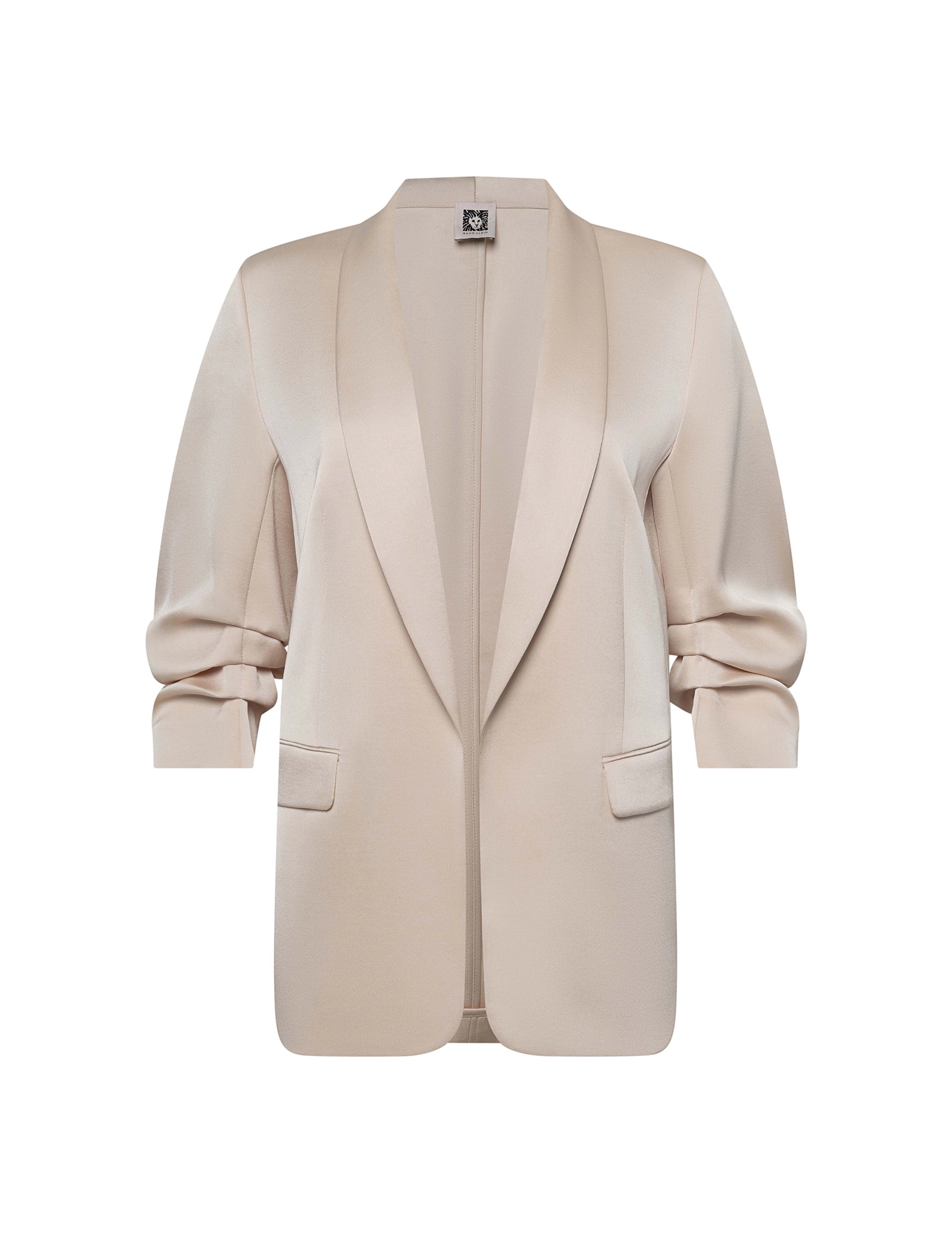 Scrunch Sleeve Blazer