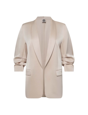 Scrunch Sleeve Blazer