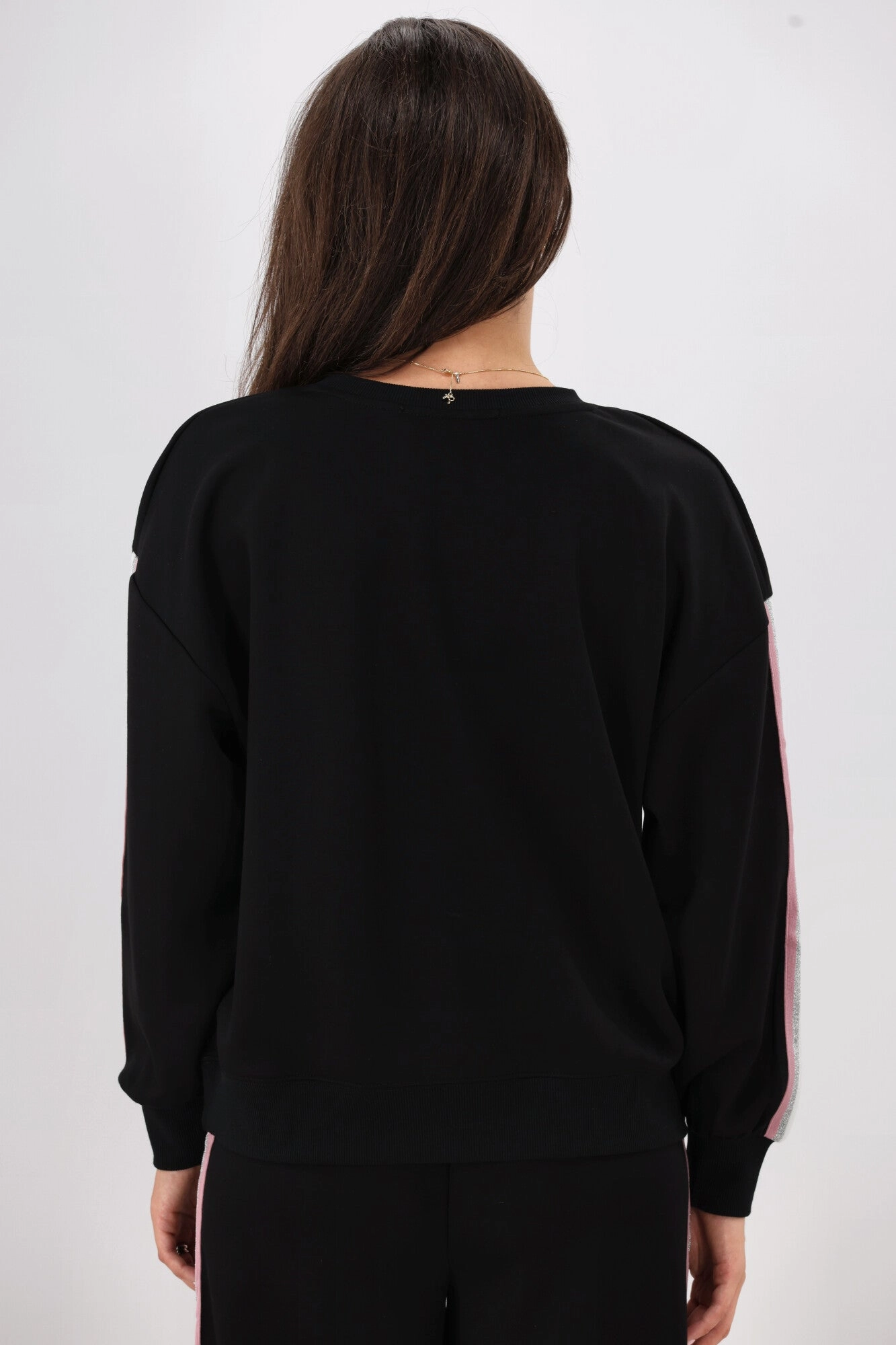 Shine On Label Keara Star Crew Black