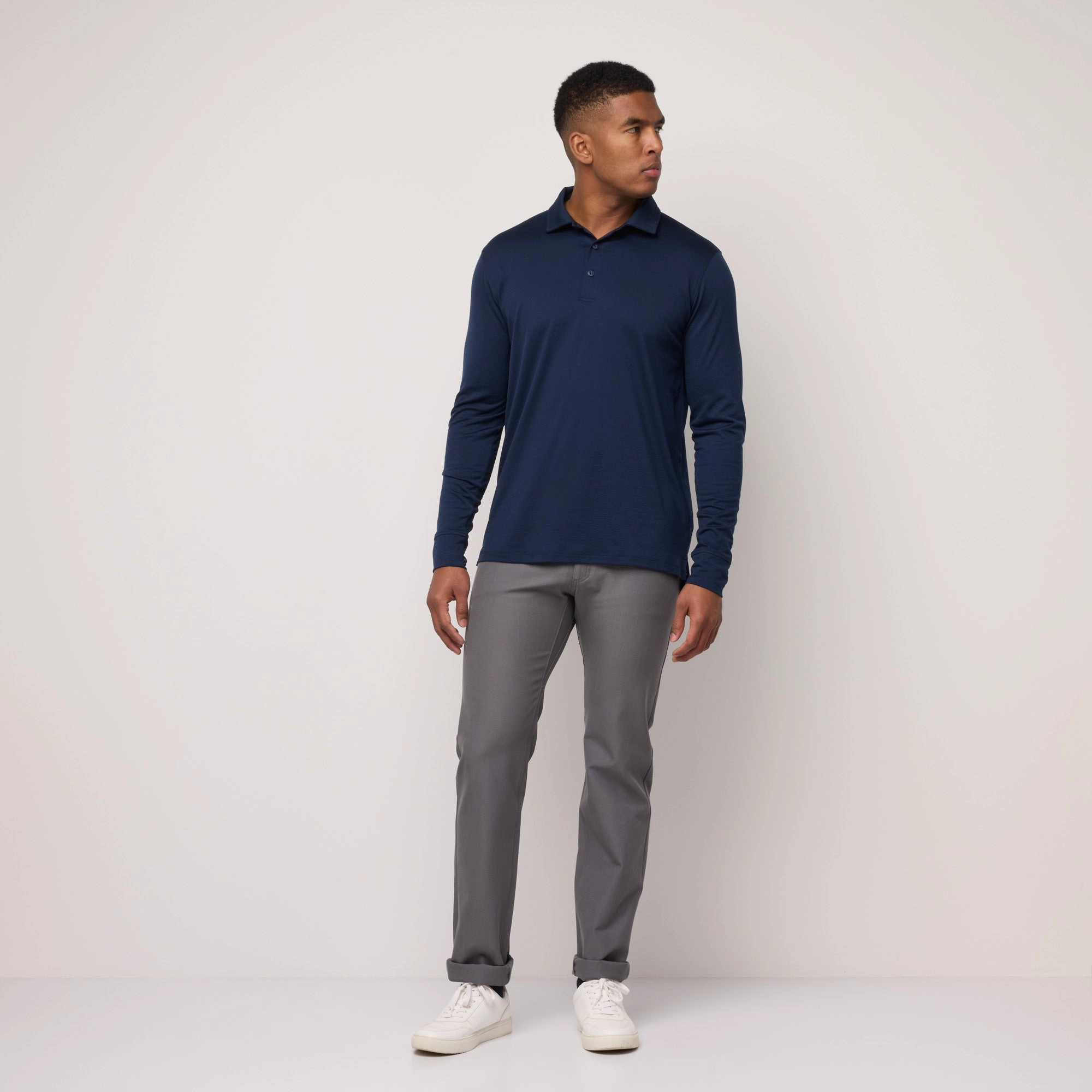 Signature Long Sleeve Polo