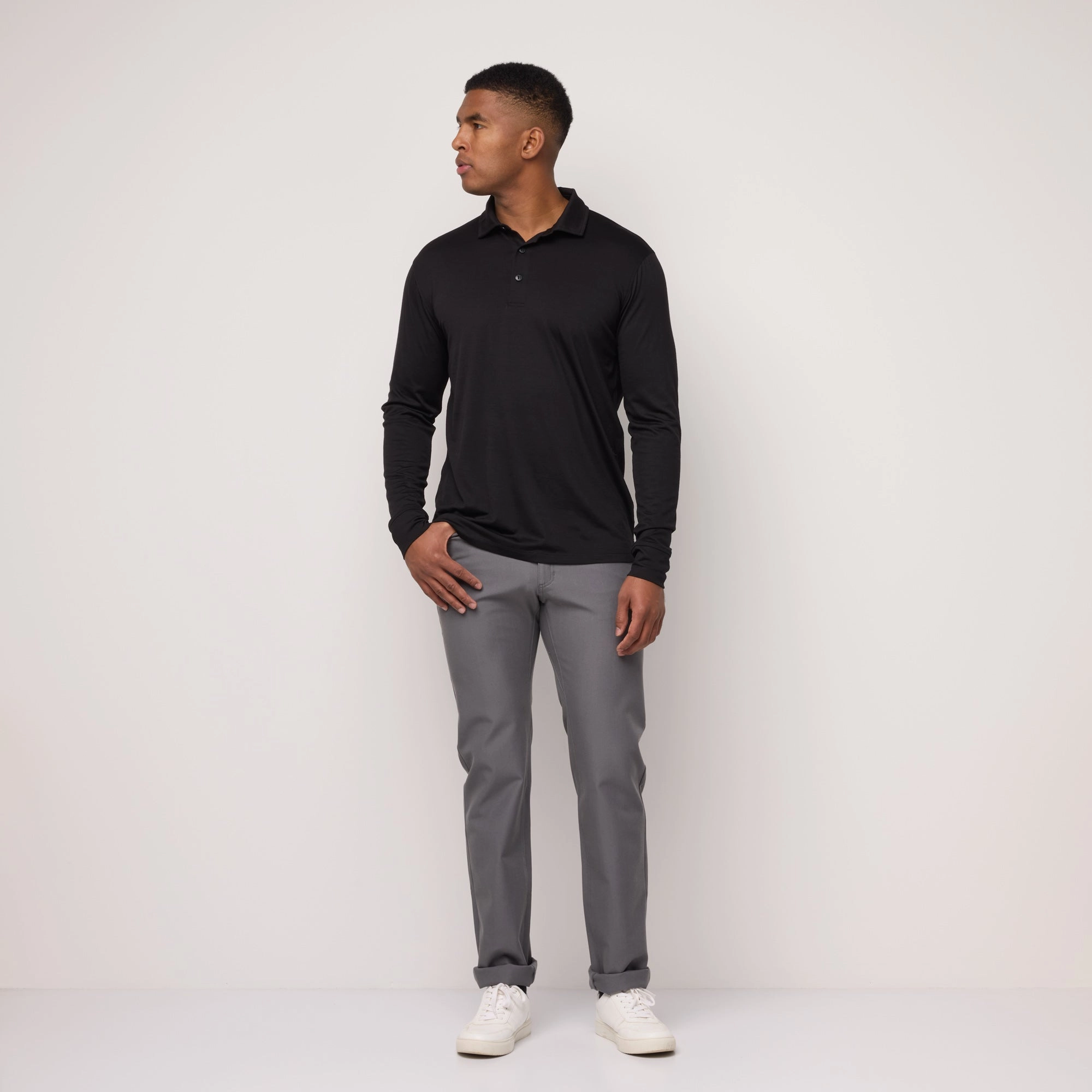 Signature Long Sleeve Polo