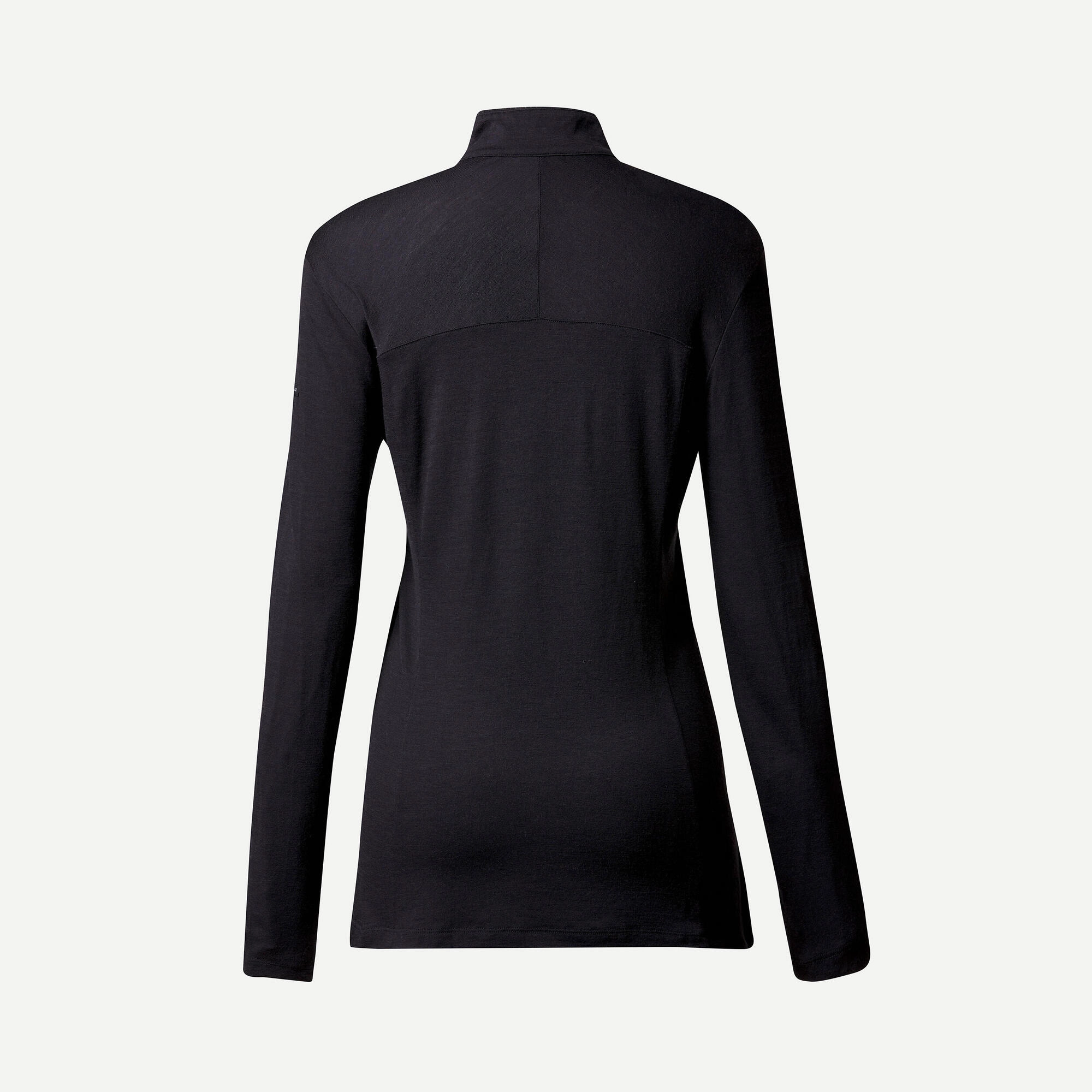 Simond Women's Long-sleeved Merino Zipped Neck T-shirt - MT500
