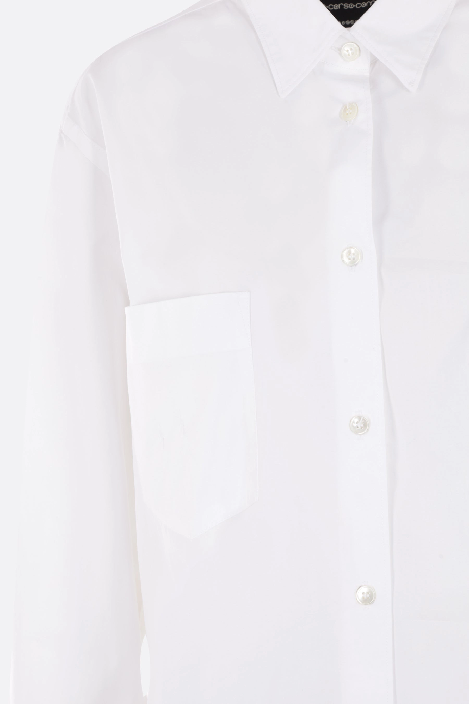slim-fit poplin shirt
