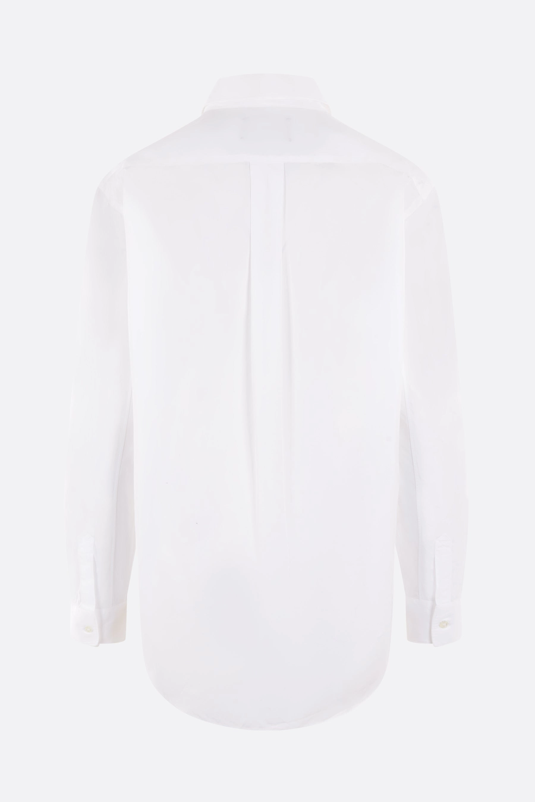 slim-fit poplin shirt