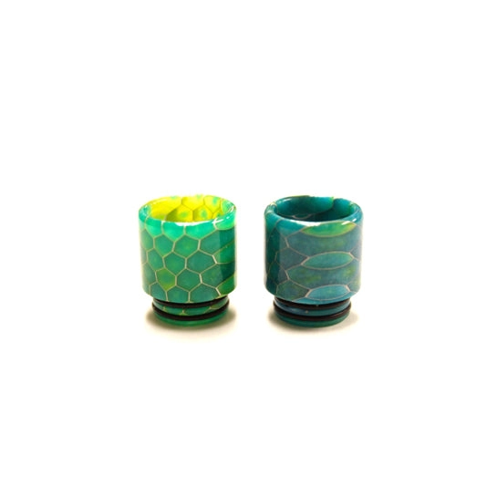 Snake Skin Resin Wide Bore Drip Tip - Swirl (For SMOK TFV8 & TFV12)