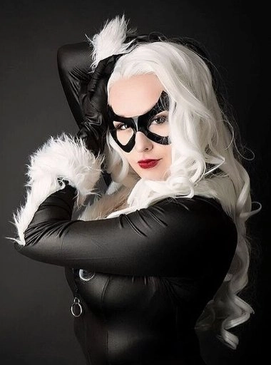 Snow Fairy -  Pure White Long Wavy Synthetic Lace Front Cosplay Wigs