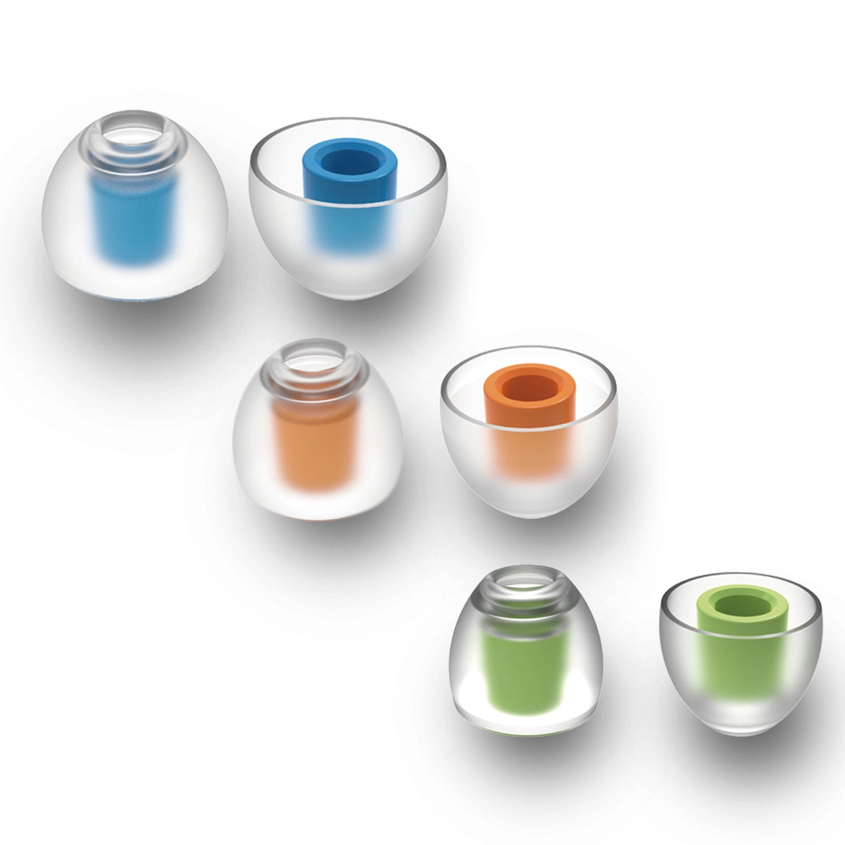 Spinfit CP145 Silicon Eartips (2 Pairs)