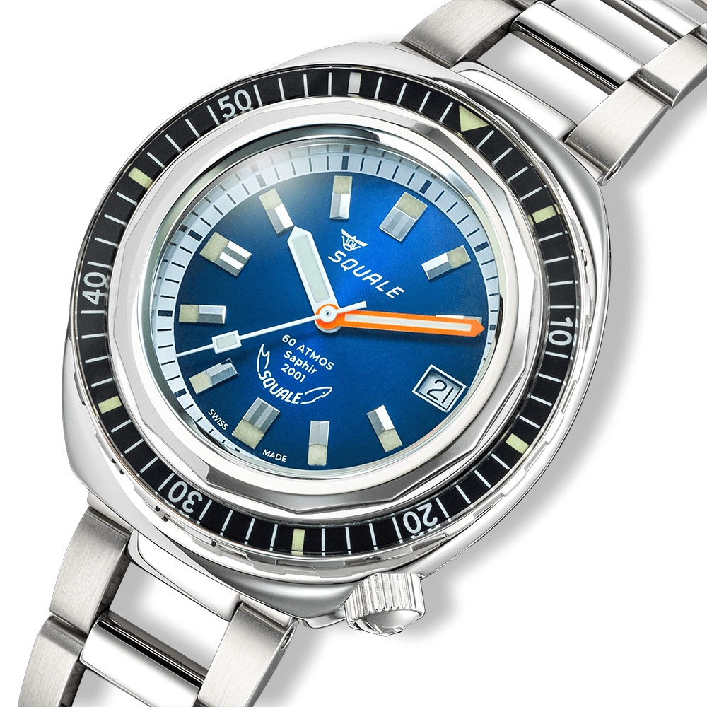 Squale 2001 Sunray Blue 2001BKBL.AC