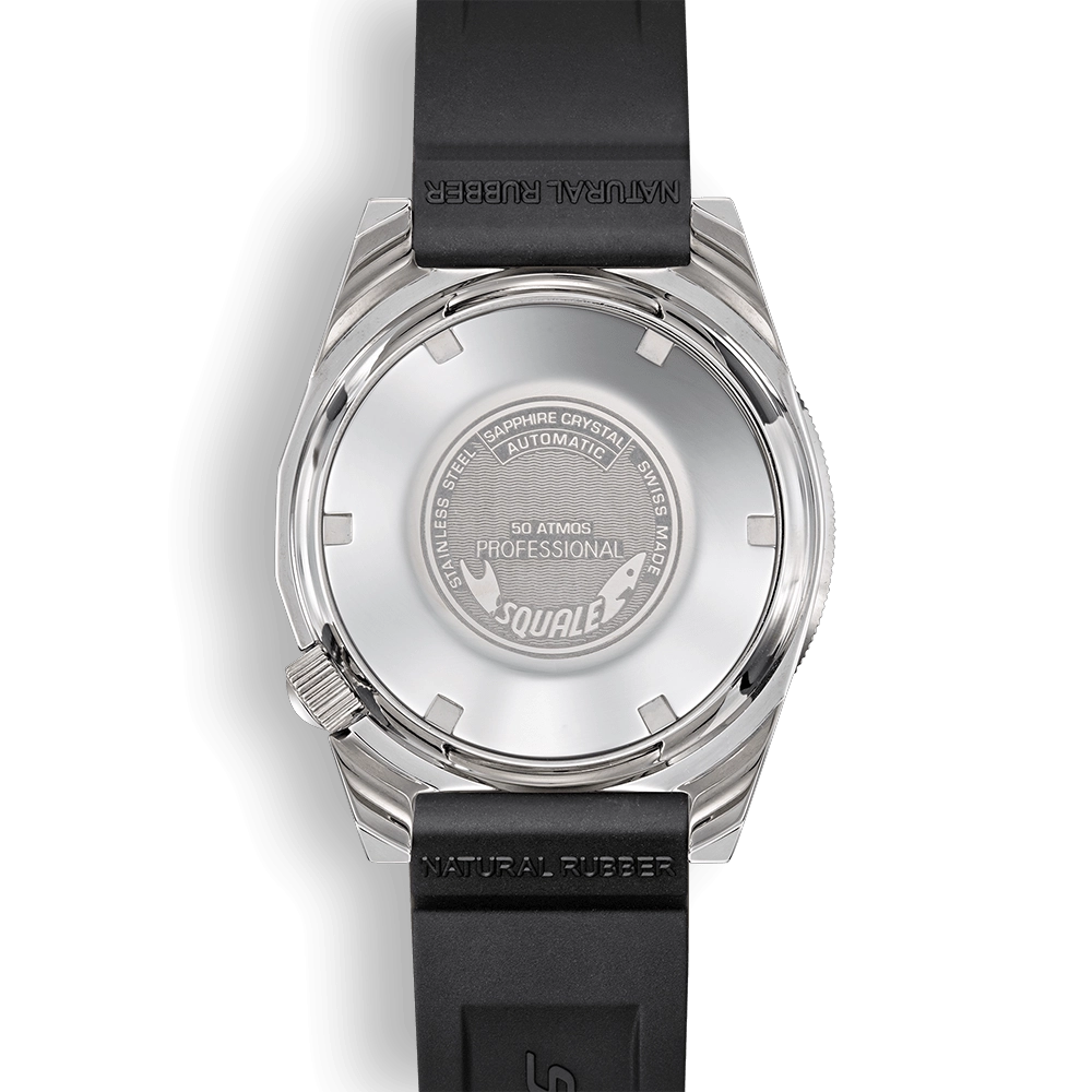 Squale 50 Atmos Black 1521-026/A 1521CL.VO